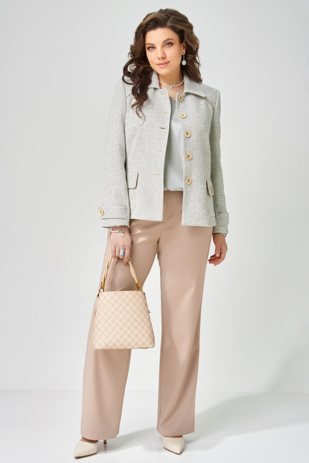 Костюм FITA 4171 миндаль + мята - фото 1