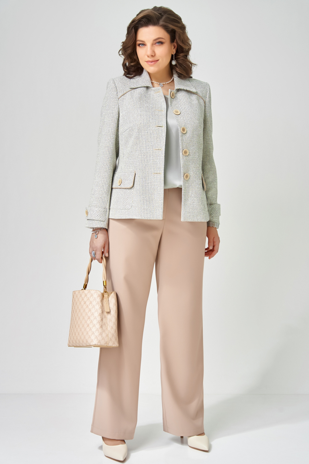 Костюм FITA 4171 миндаль + мята - фото 3