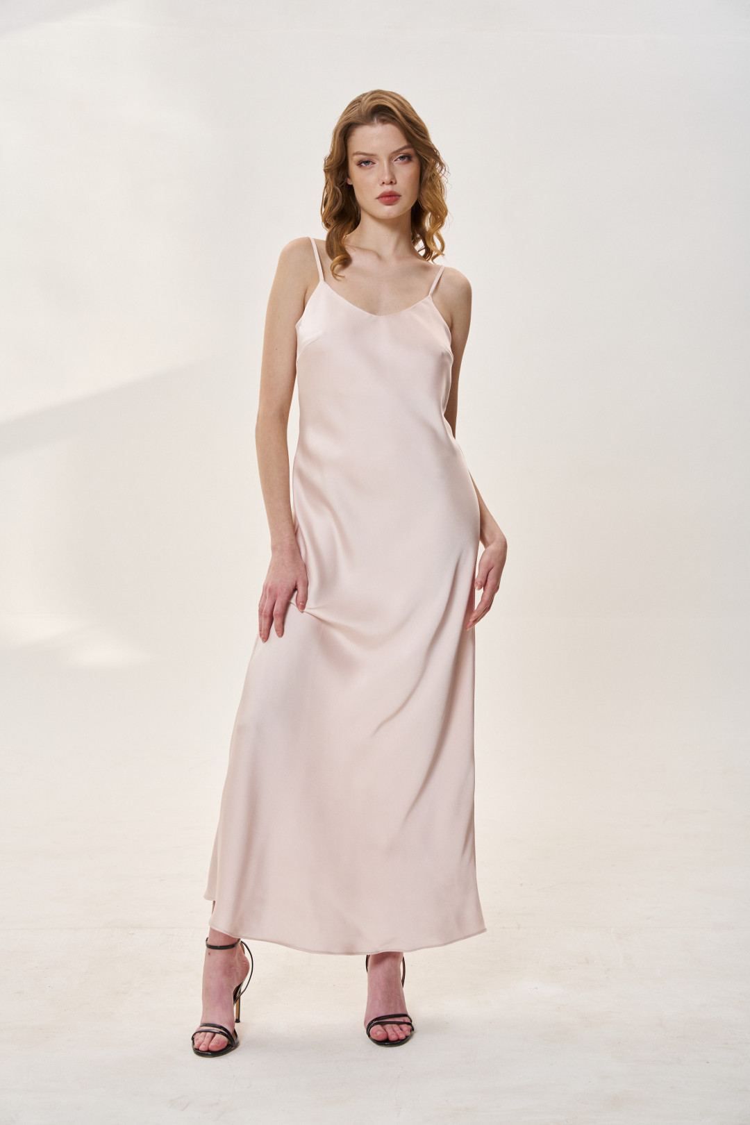 Платье FLAIM BRAND 1032.02 жемчужный