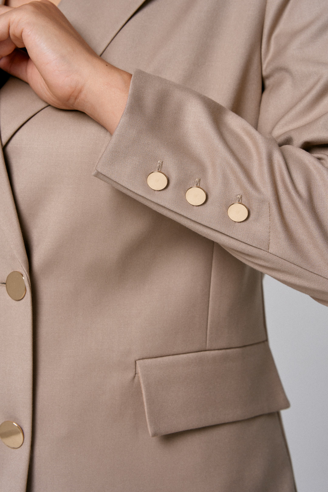 Жакет Foxy Fox 1326/2 бежевый - фото 4