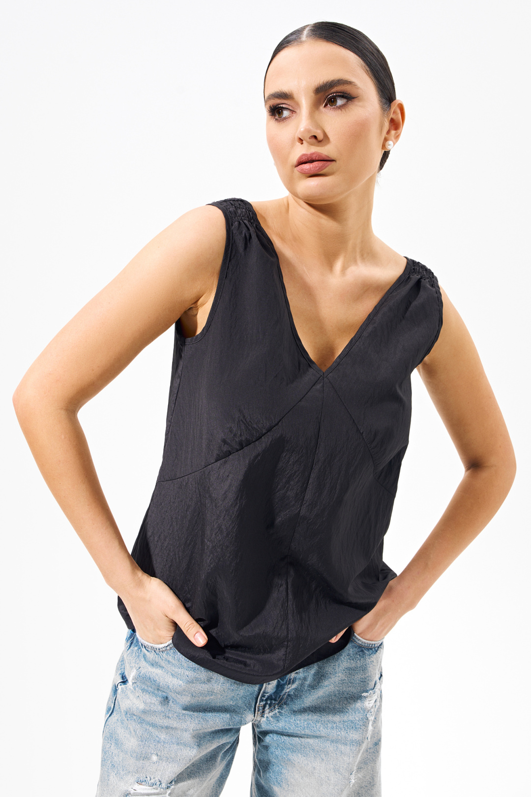 Топ Foxy Fox 1585 черный - фото 3