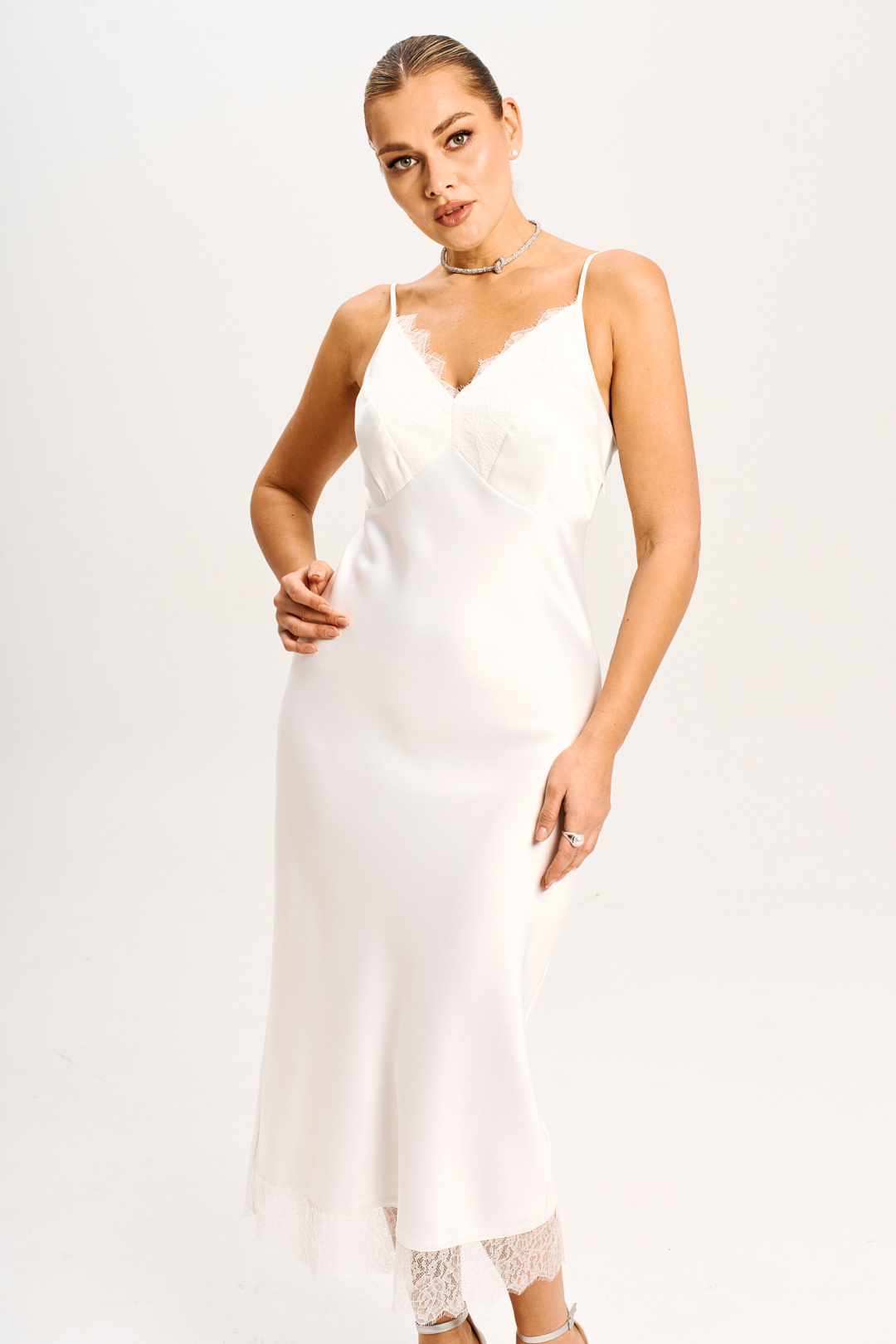 Платье Foxy Fox 1839 белый - фото 3