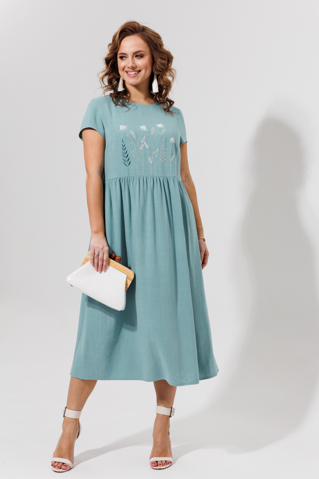 Платье Галеан Cтиль 965 голубой