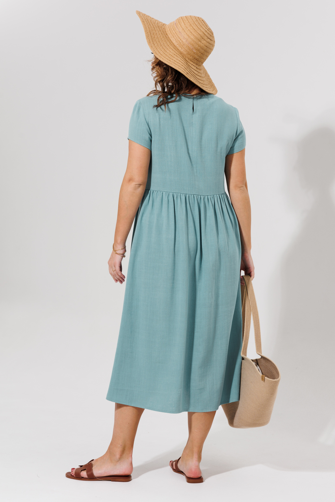 Платье Галеан Cтиль 965 голубой