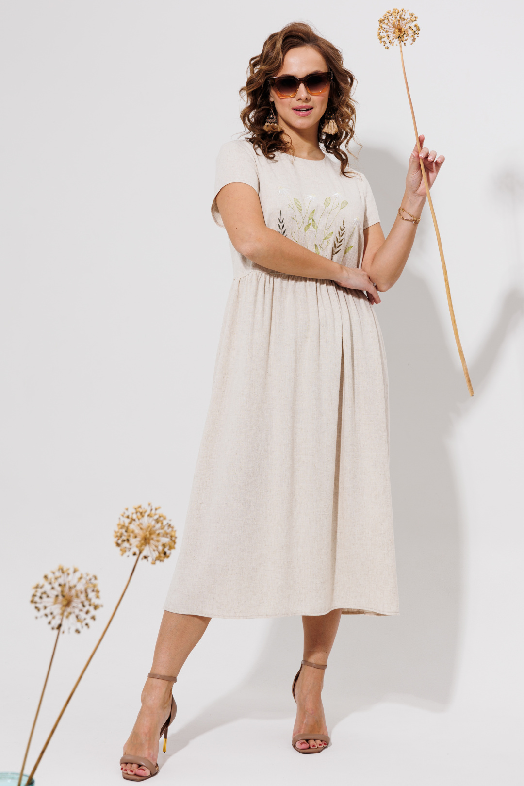 Платье Галеан Cтиль 965 светло-бежевый