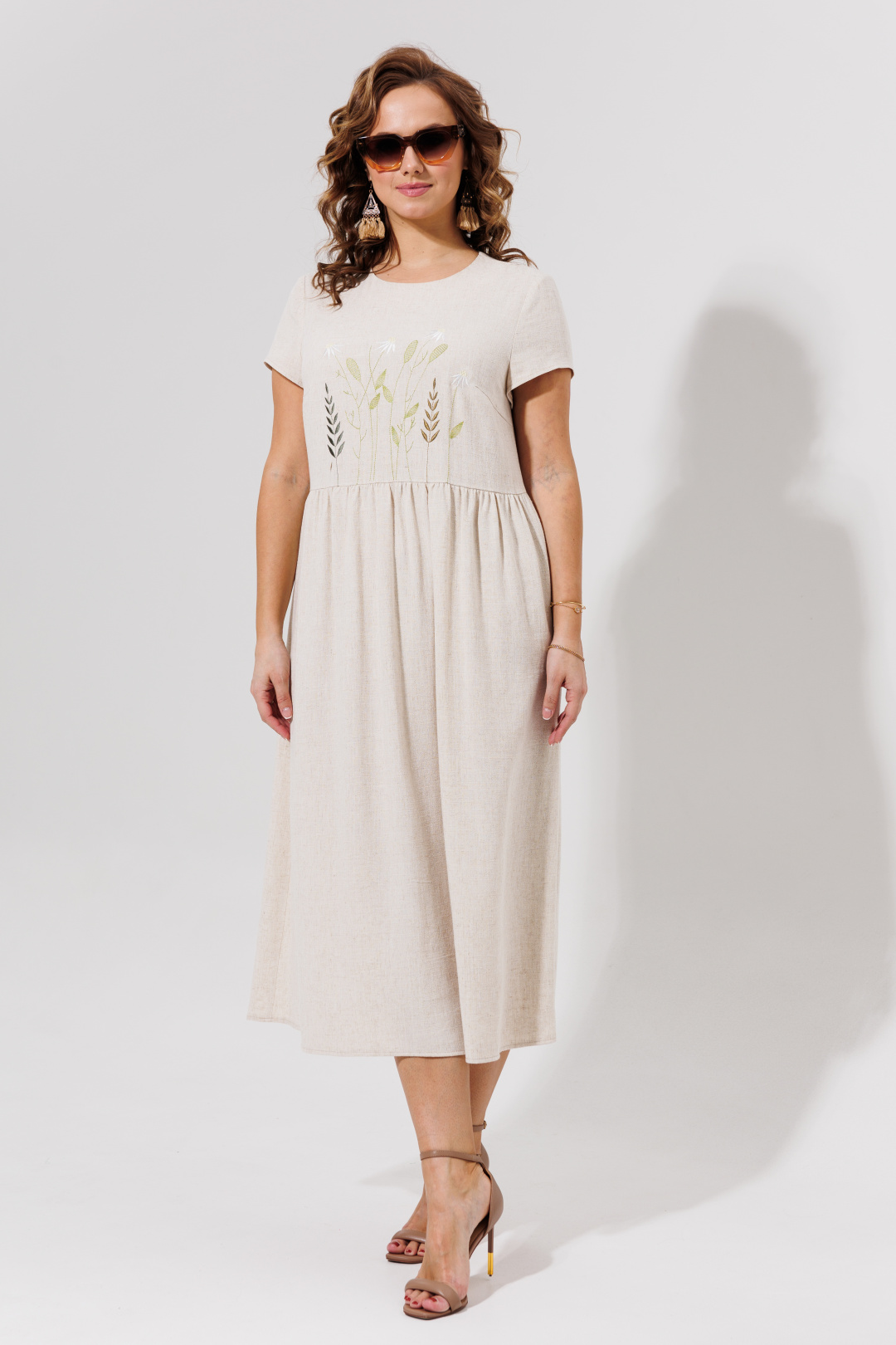 Платье Галеан Cтиль 965 светло-бежевый