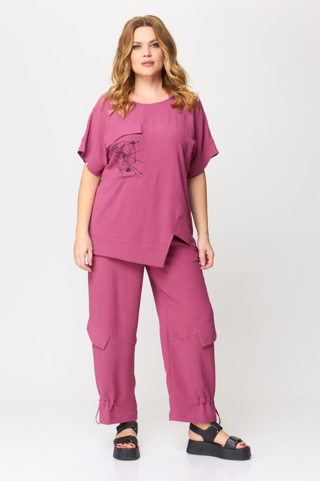 Костюм Gamma & Gracia 652 розовый - фото 1