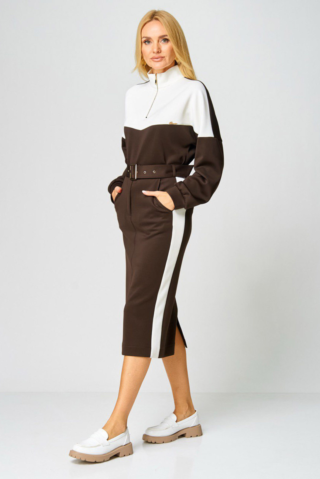 Костюм Gamma & Gracia 888 коричневый - фото 4