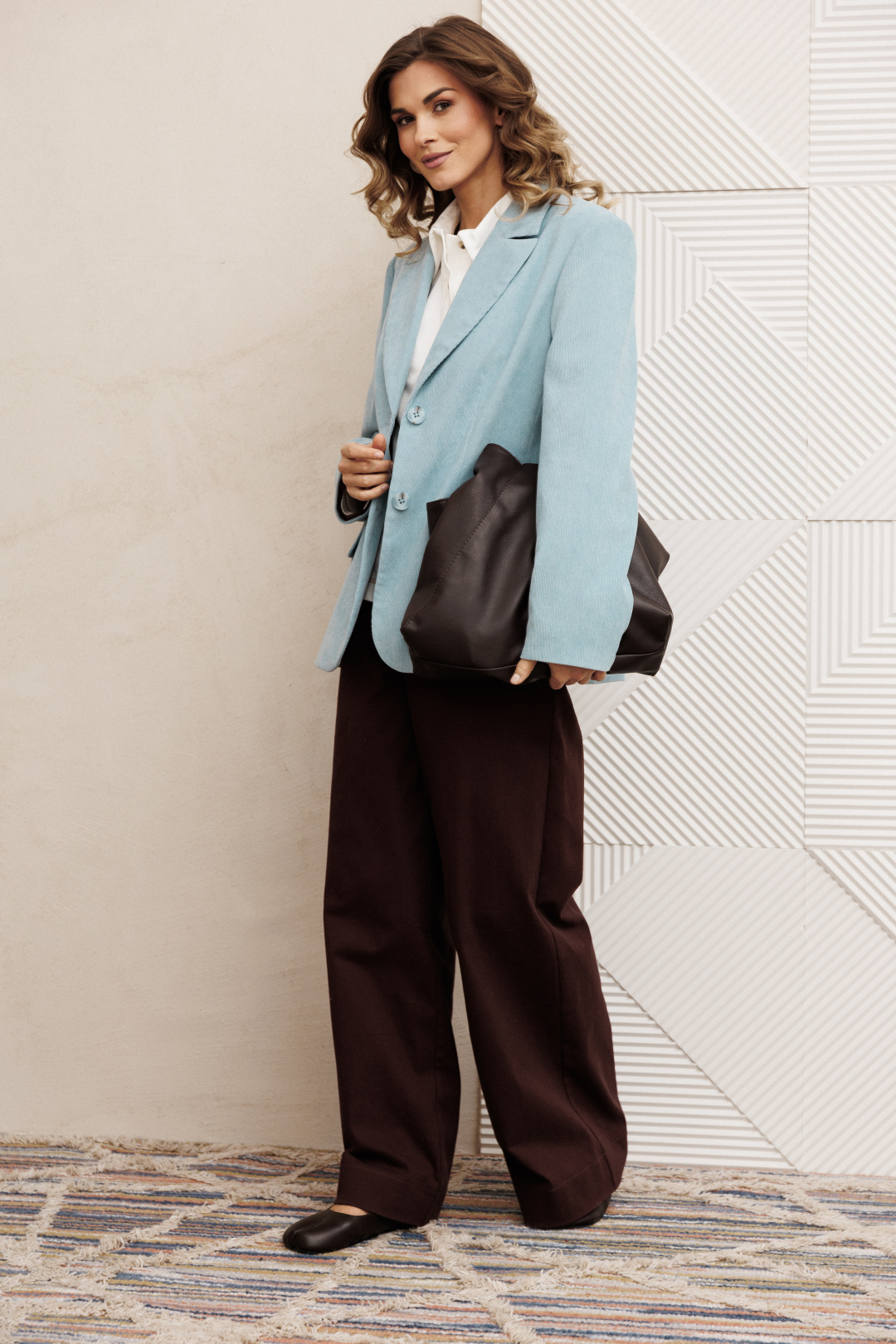 Жакет GIZART 15377 голубой - фото 5