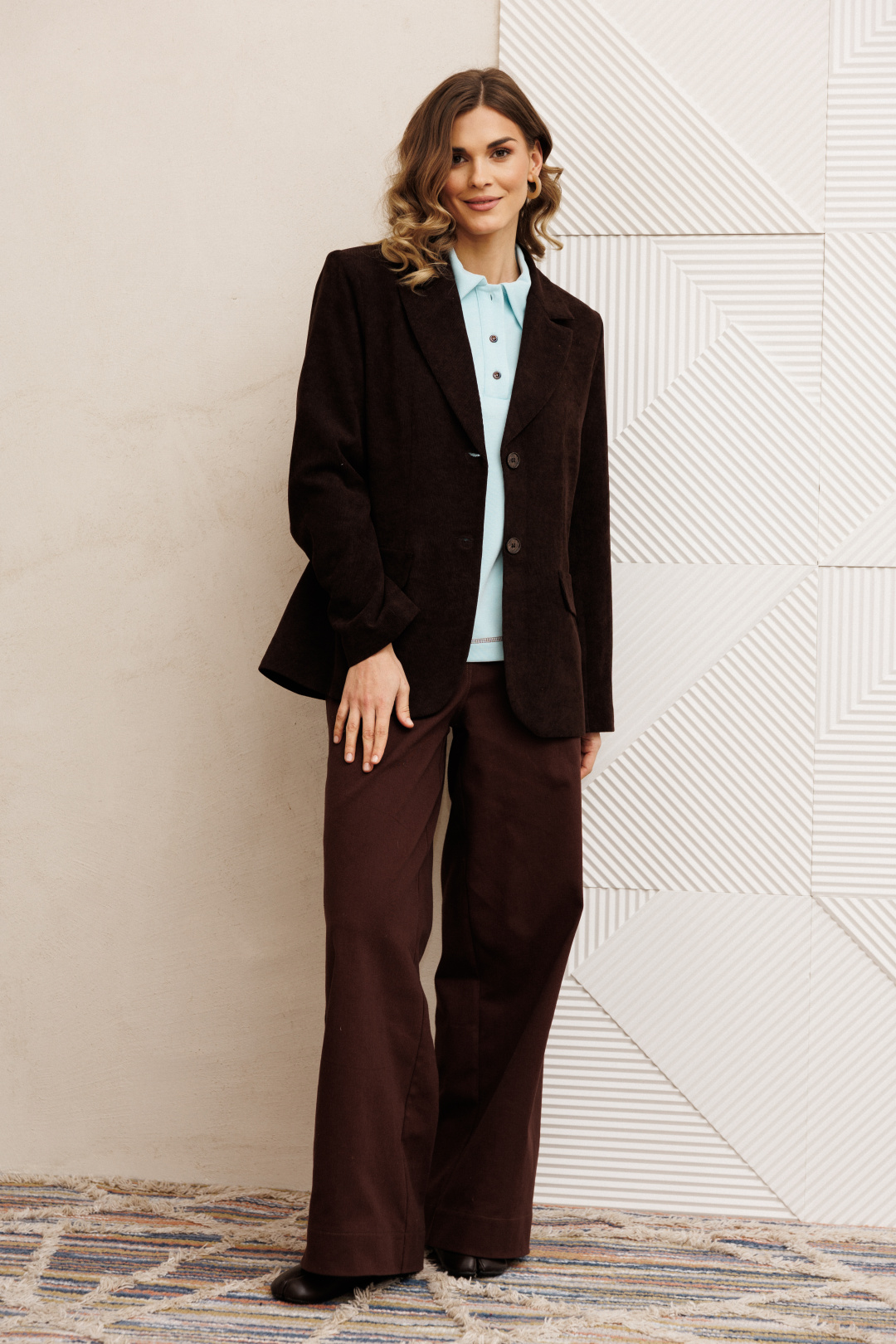 Жакет GIZART 15377 шоколадный - фото 2