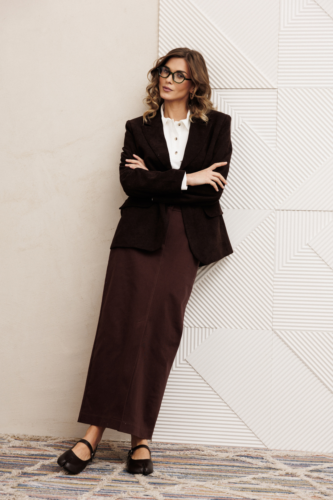 Жакет GIZART 15377 шоколадный - фото 3