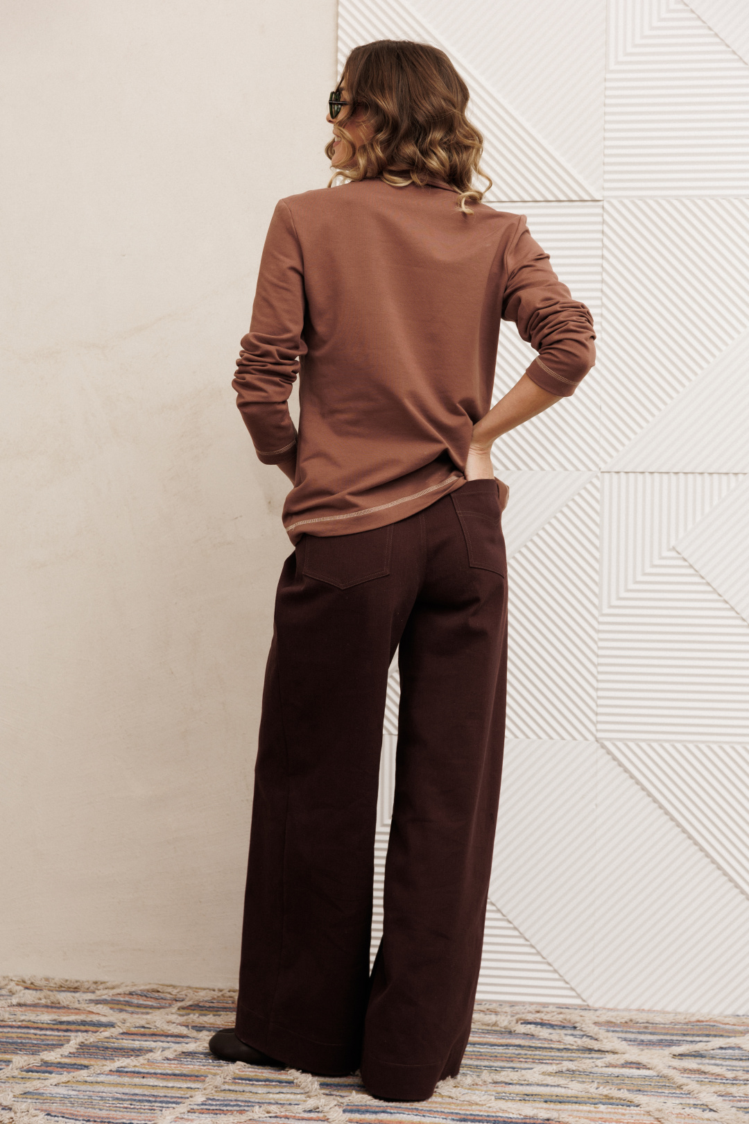 Джемпер GIZART 15422 мокко мусс