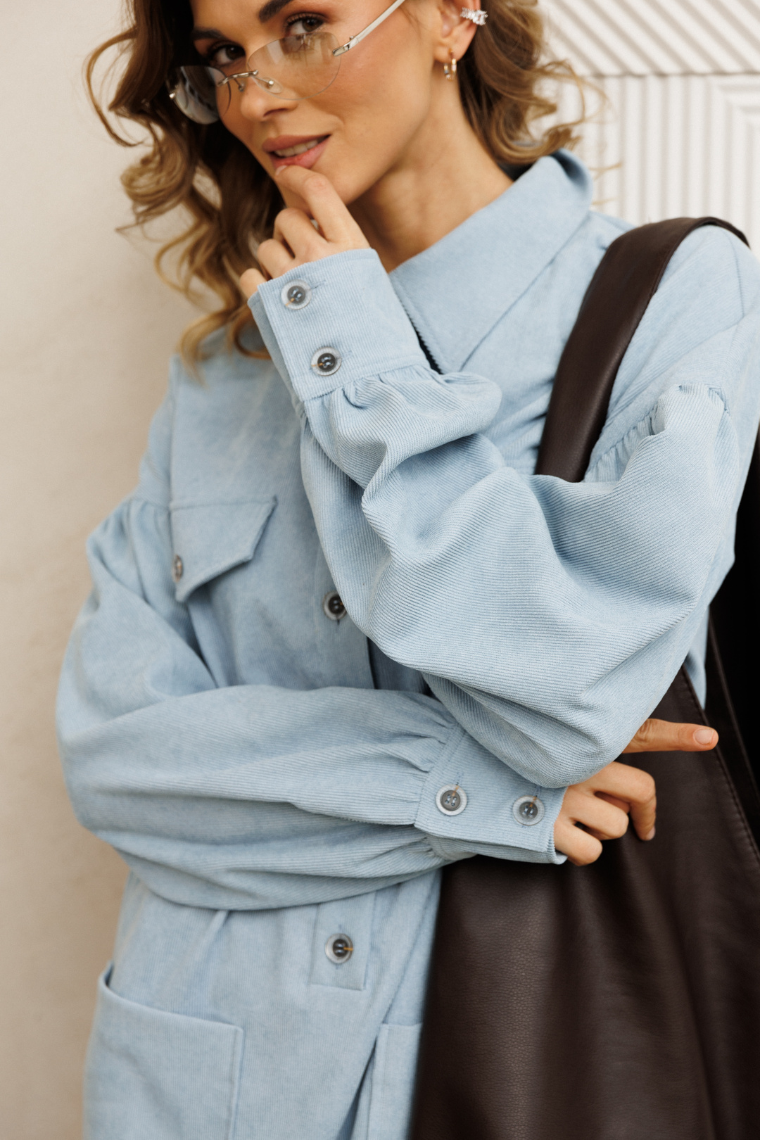 Платье GIZART 5417 голубой