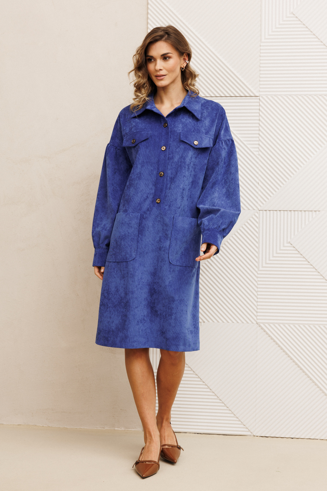 Платье GIZART 5417 ярко-синий - фото 1