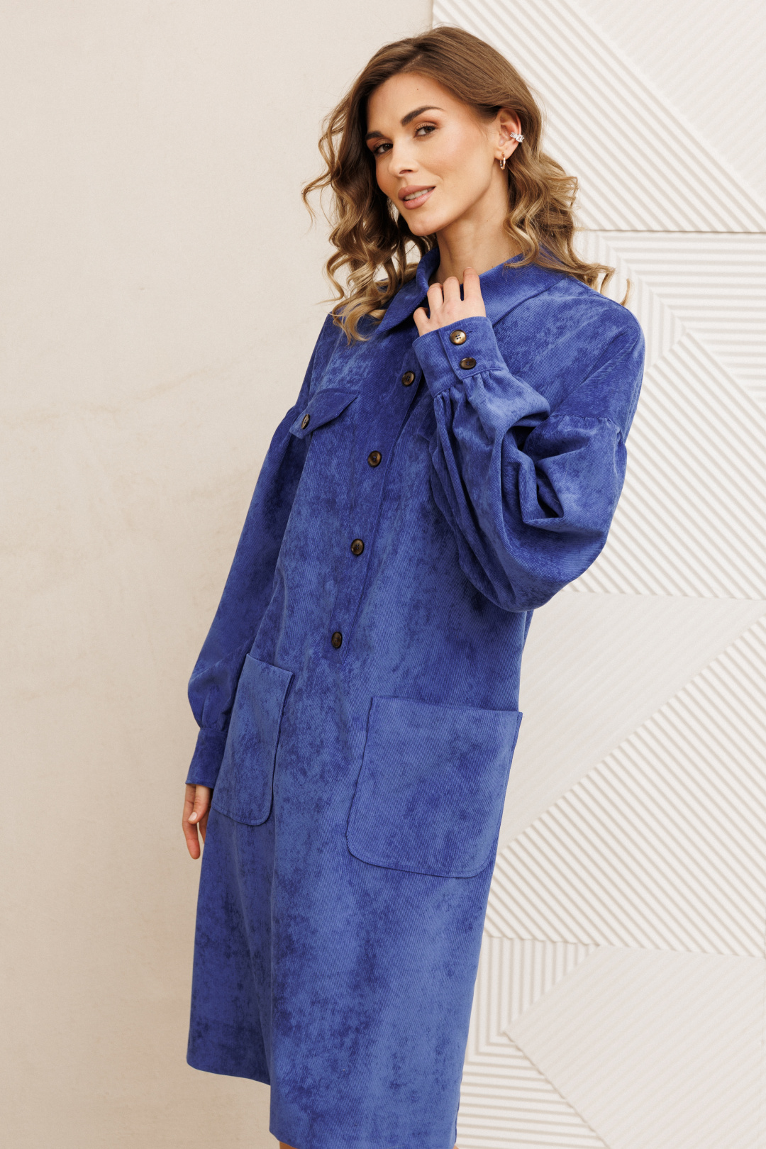 Платье GIZART 5417 ярко-синий - фото 4