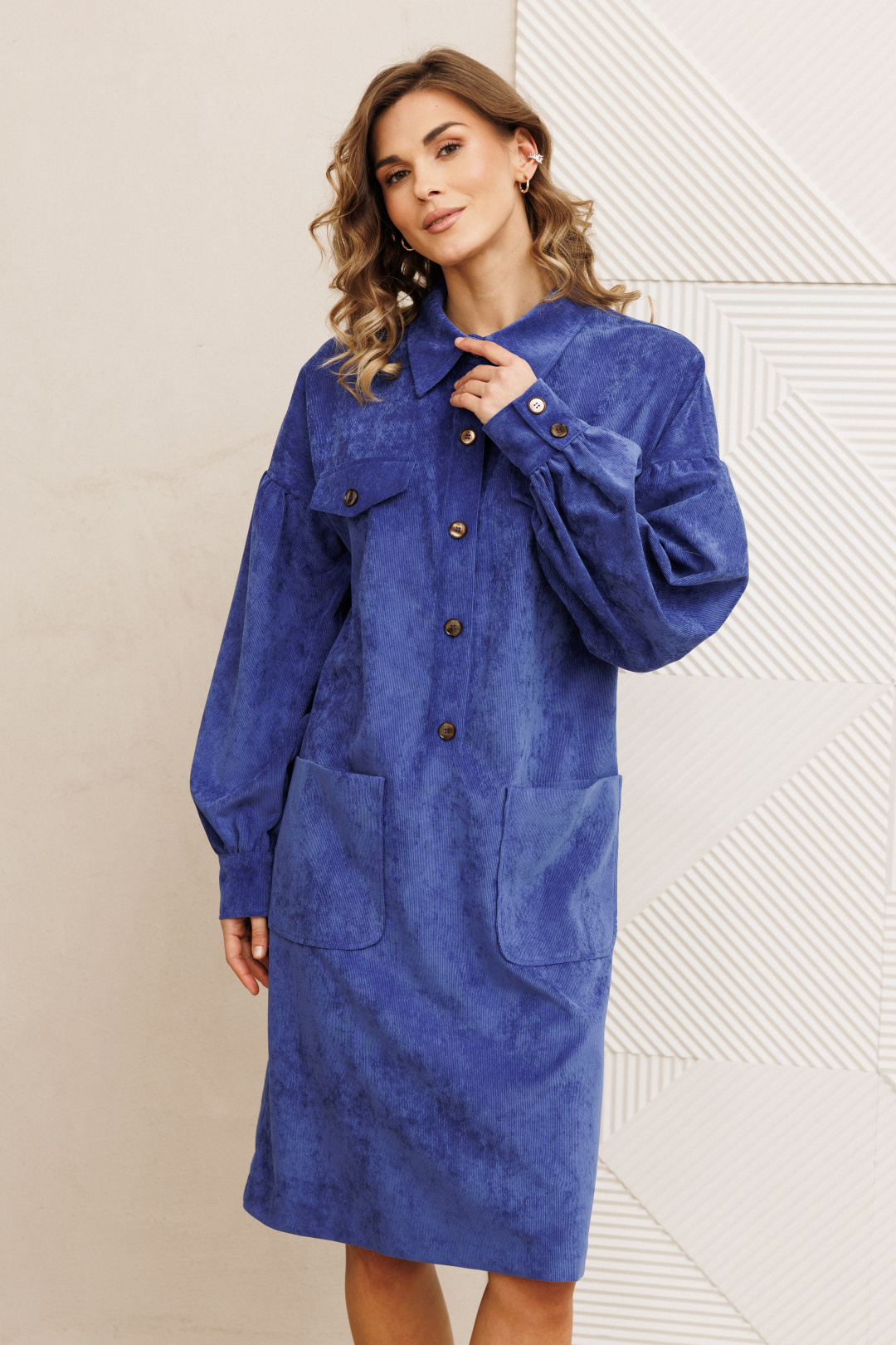 Платье GIZART 5417 ярко-синий - фото 5