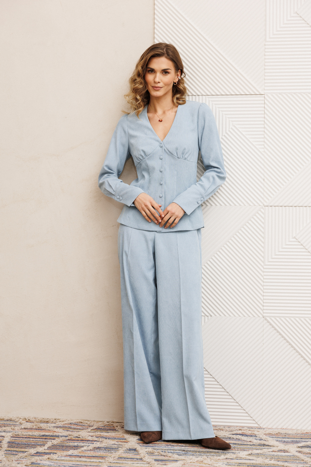 Костюм GIZART 5421 голубой - фото 1