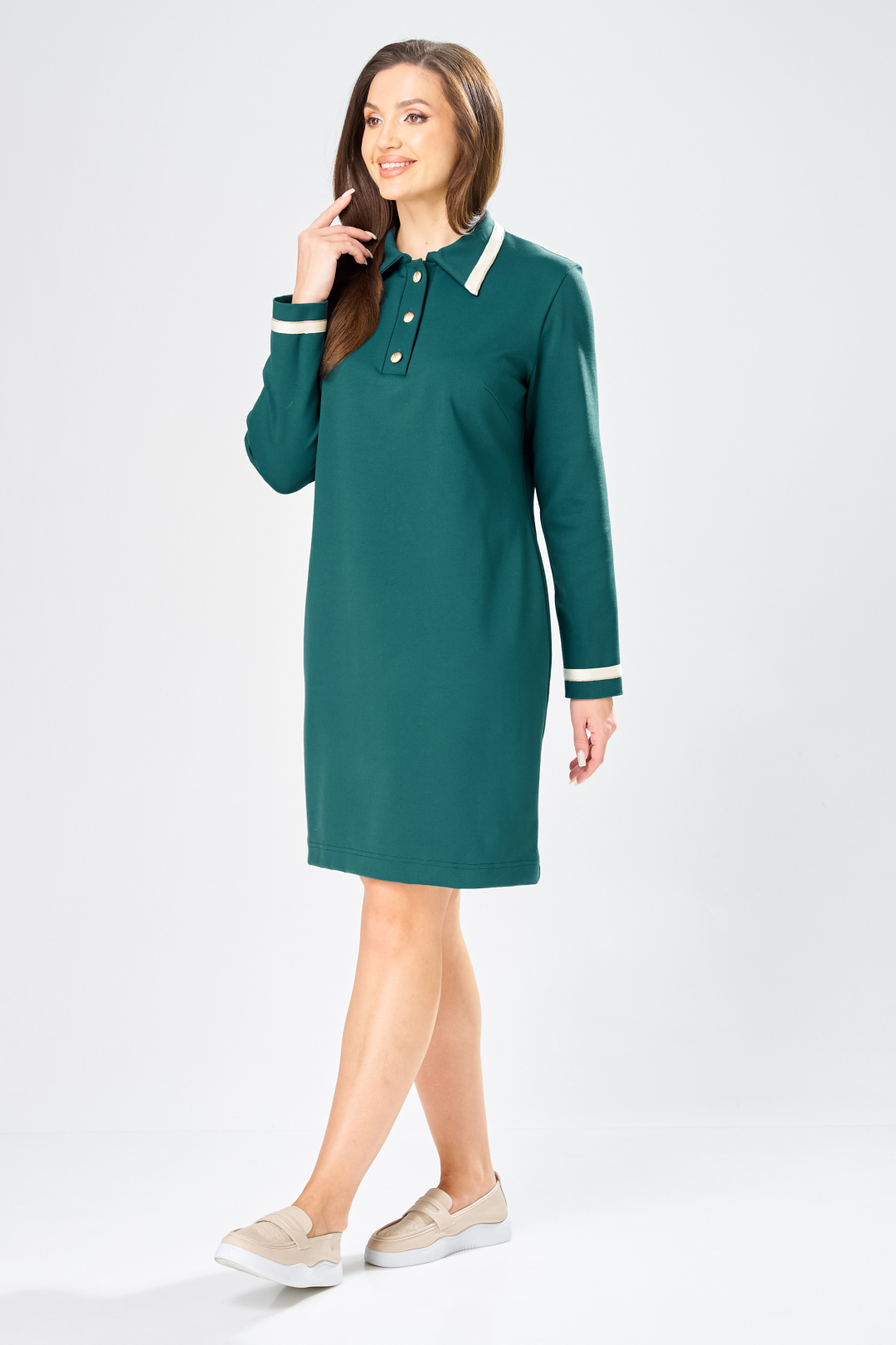 Платье GIZART 5422 малахит - фото 3