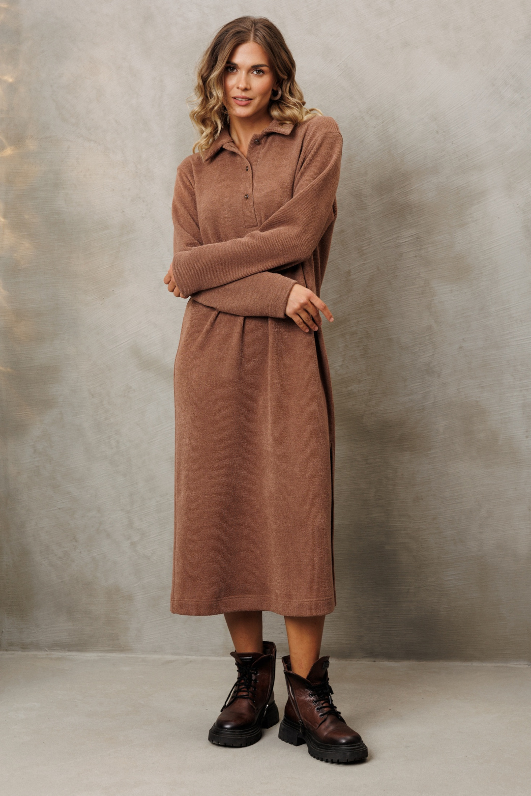 Платье GIZART 5423 капучино - фото 1