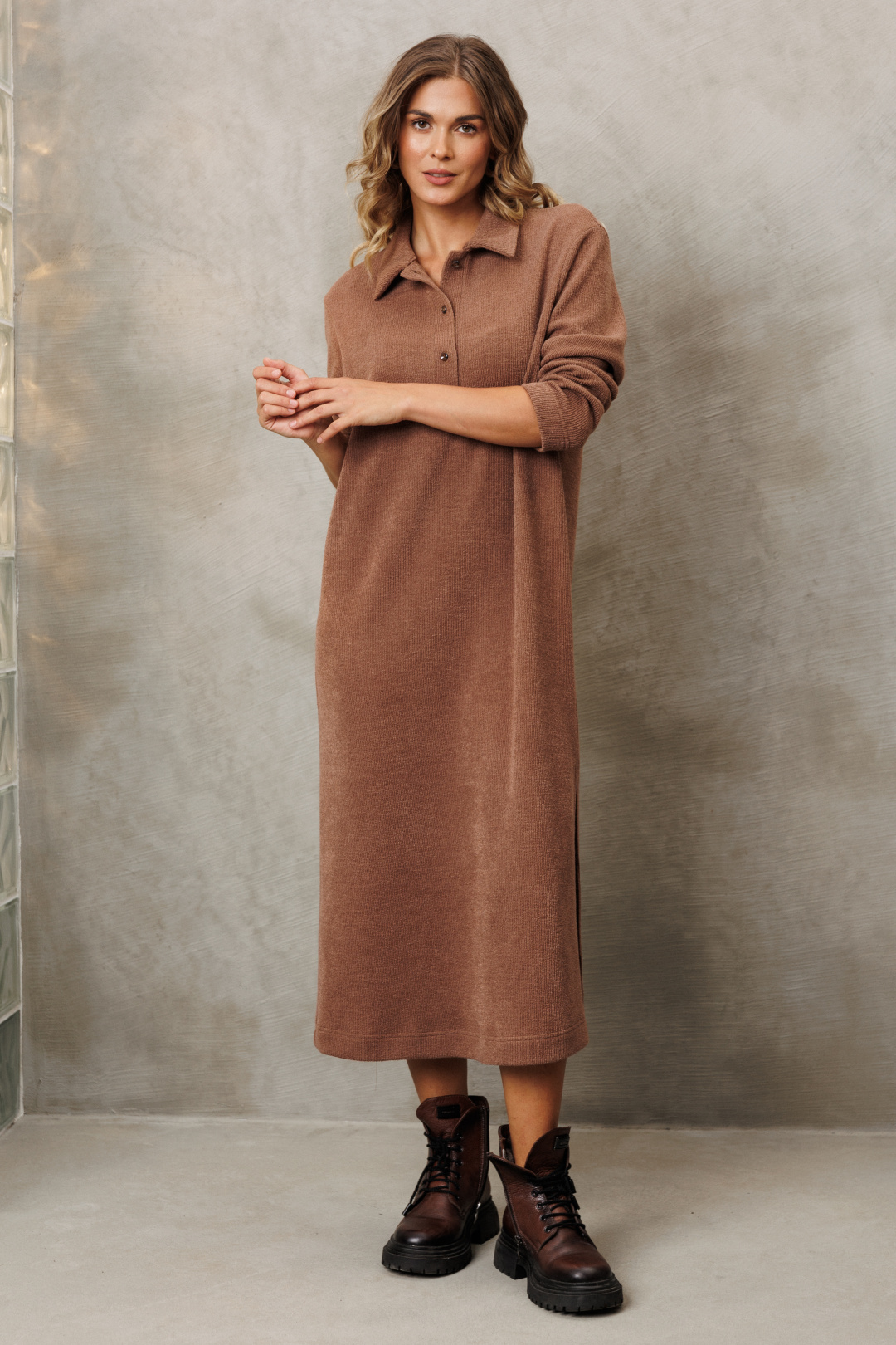 Платье GIZART 5423 капучино - фото 2