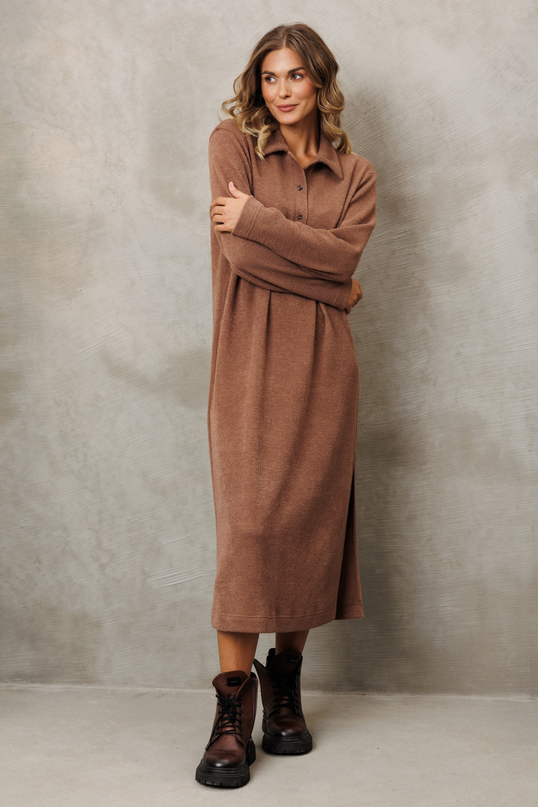 Платье GIZART 5423 капучино - фото 3