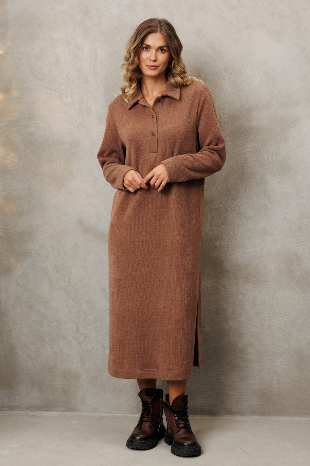 Платье GIZART 5423 капучино - фото 4