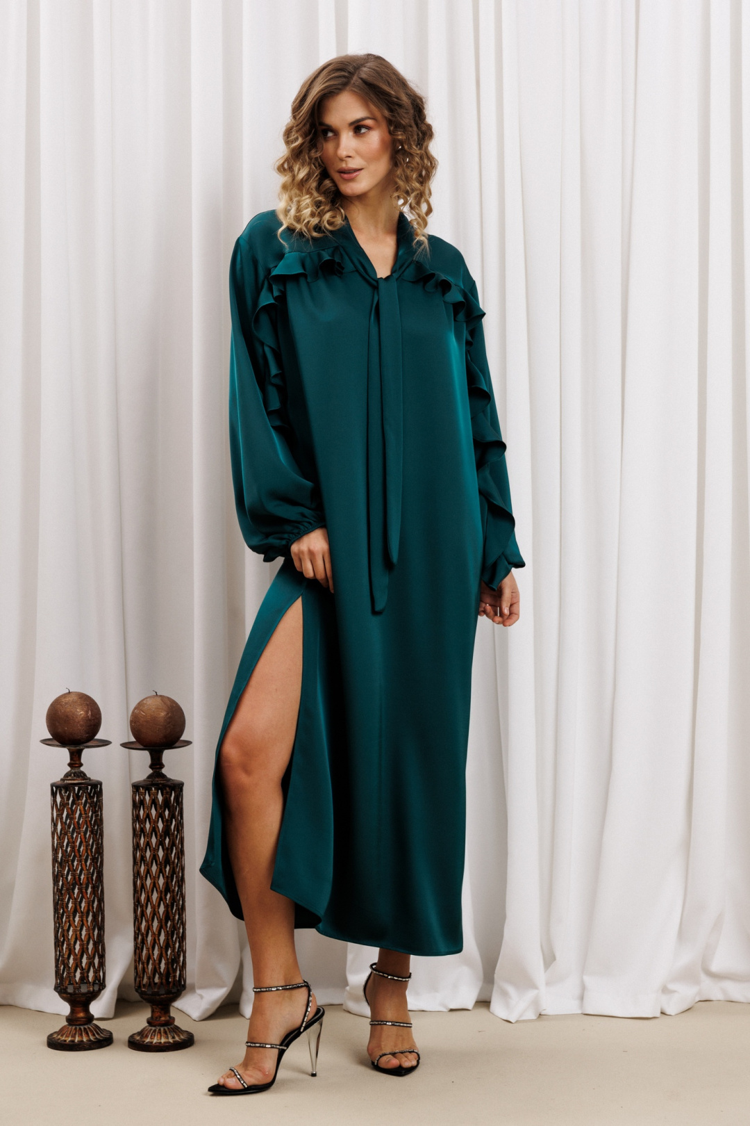 Платье GIZART 5432 морская волна