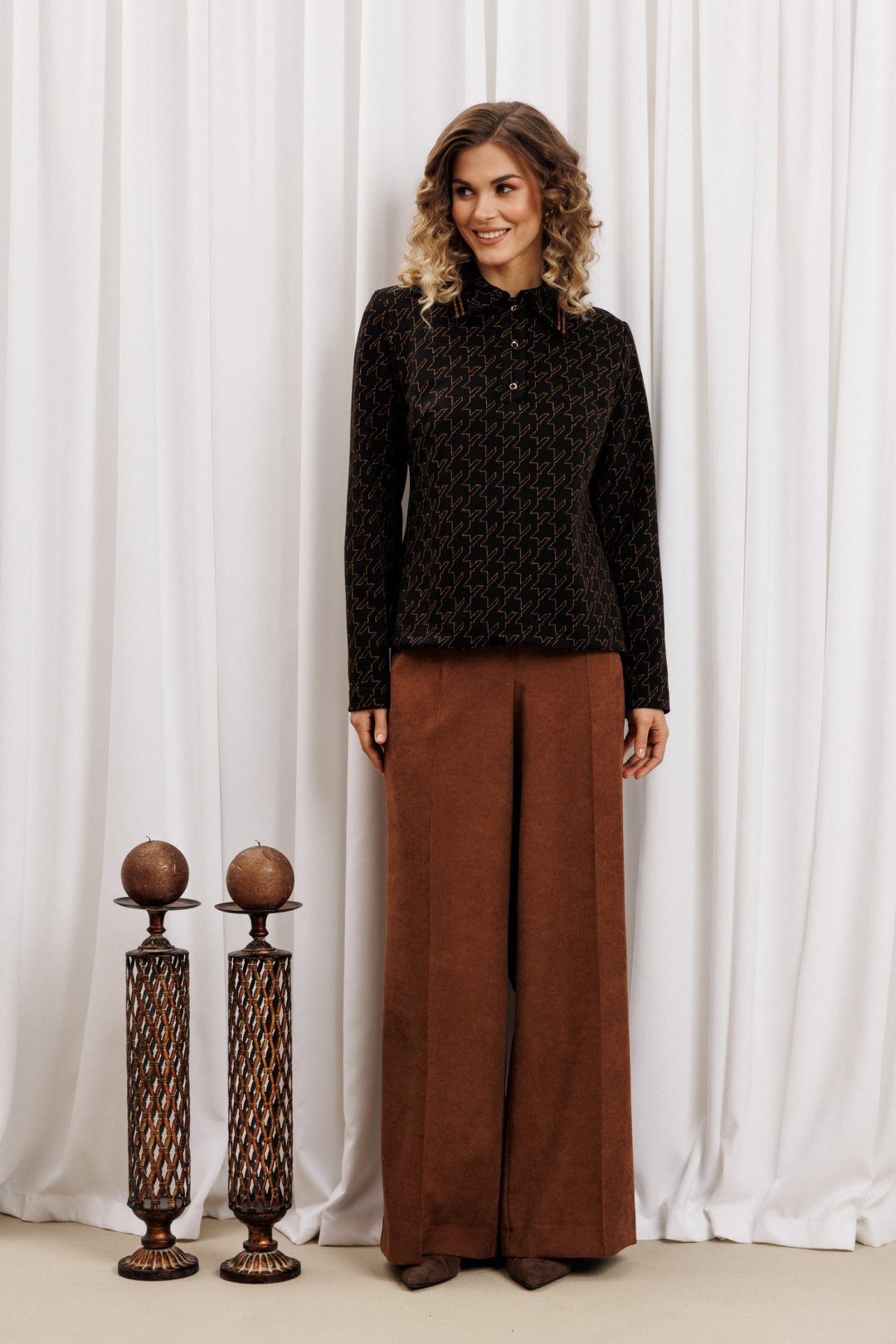 Костюм GIZART 5436 медь + коричневый