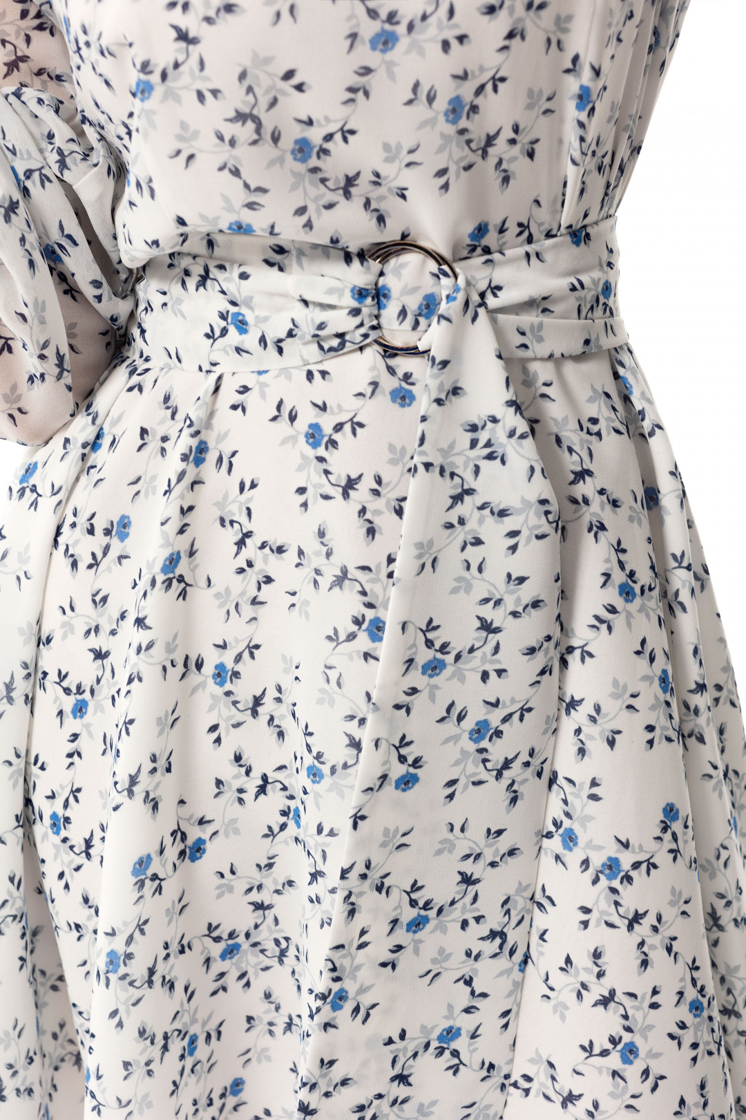 Платье Golden Valley 4708 белый с синим