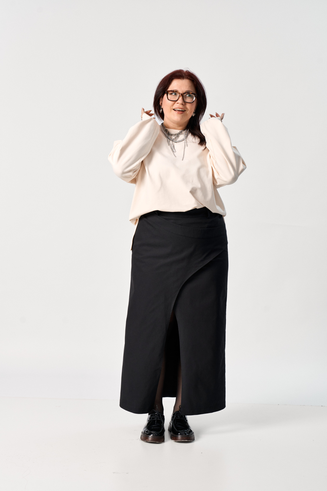 Джемпер GRATTO 4467 кремовый - фото 6