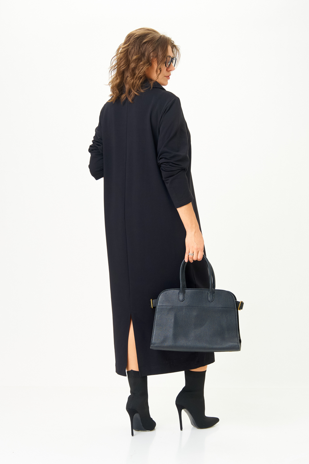 Платье GRATTO 8339 черный - фото 4