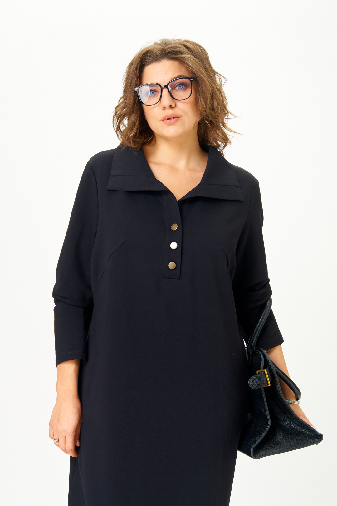 Платье GRATTO 8339 черный - фото 5