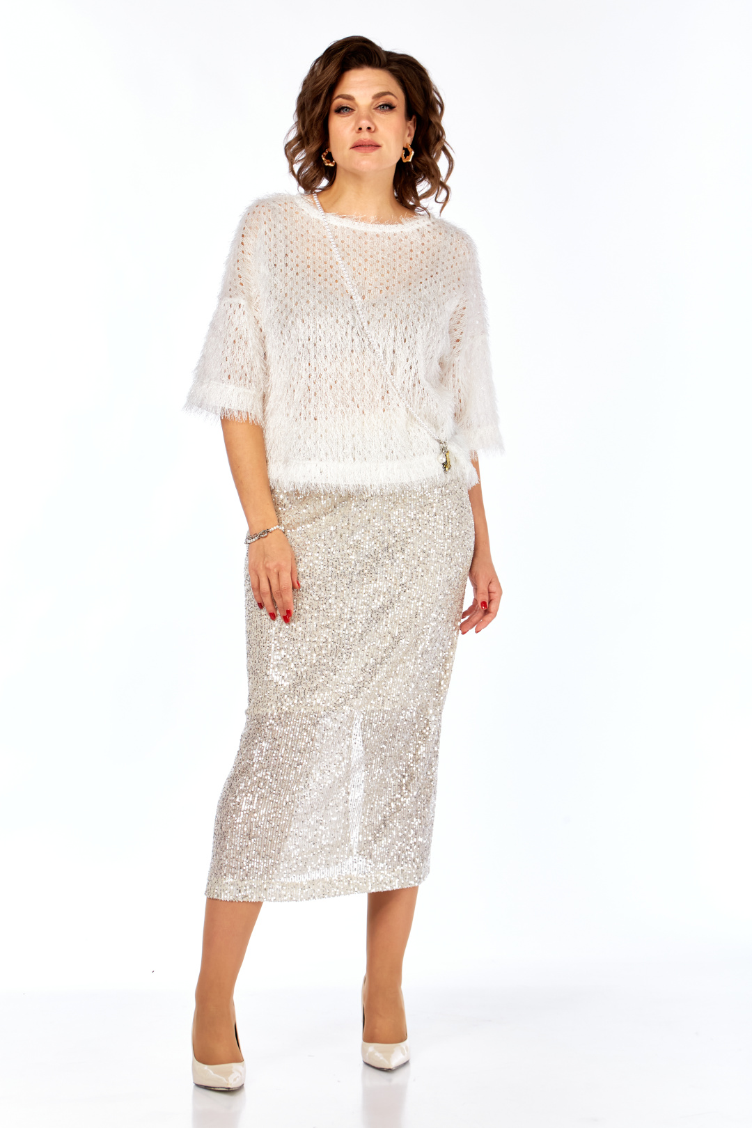 Блузка hOla_la Л417  молочный