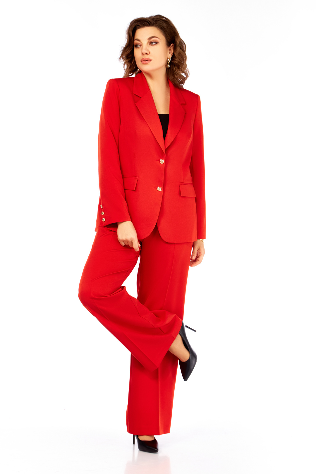 Костюм hOla_la Л439 красный - фото 2