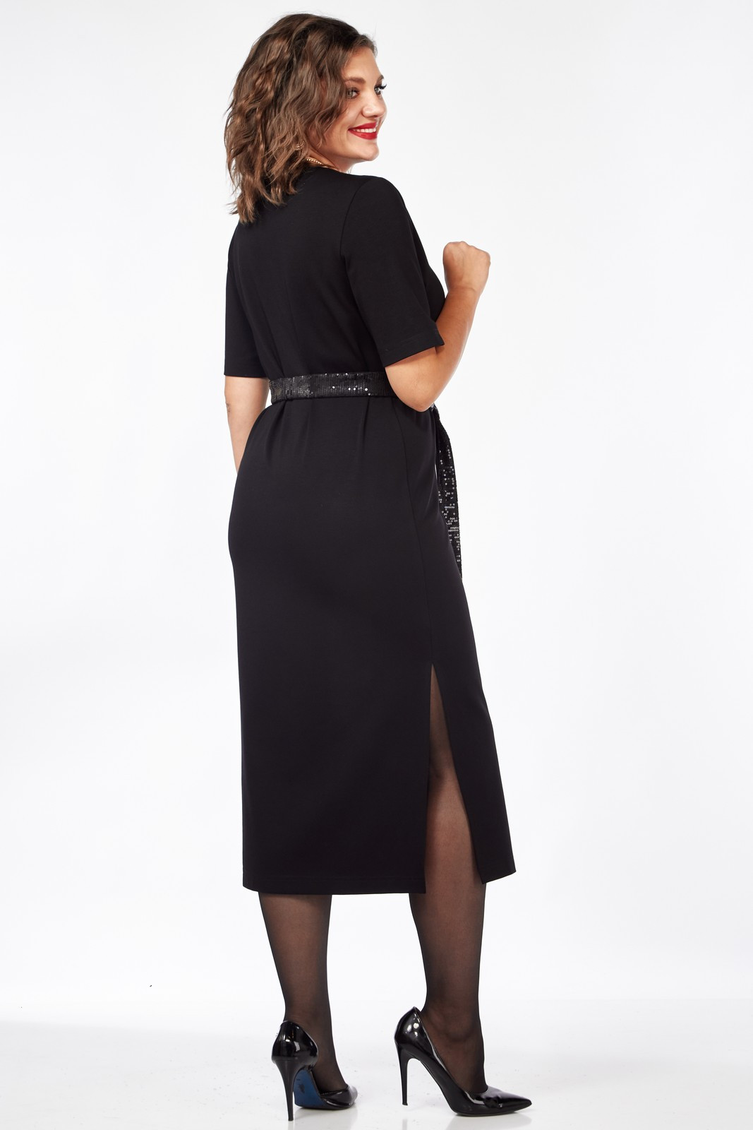 Платье INVITE 4058 черный - фото 2