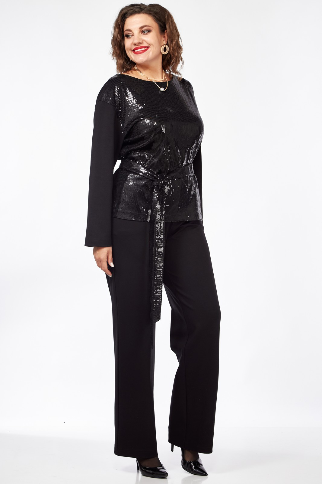 Костюм INVITE 6040 черный - фото 2