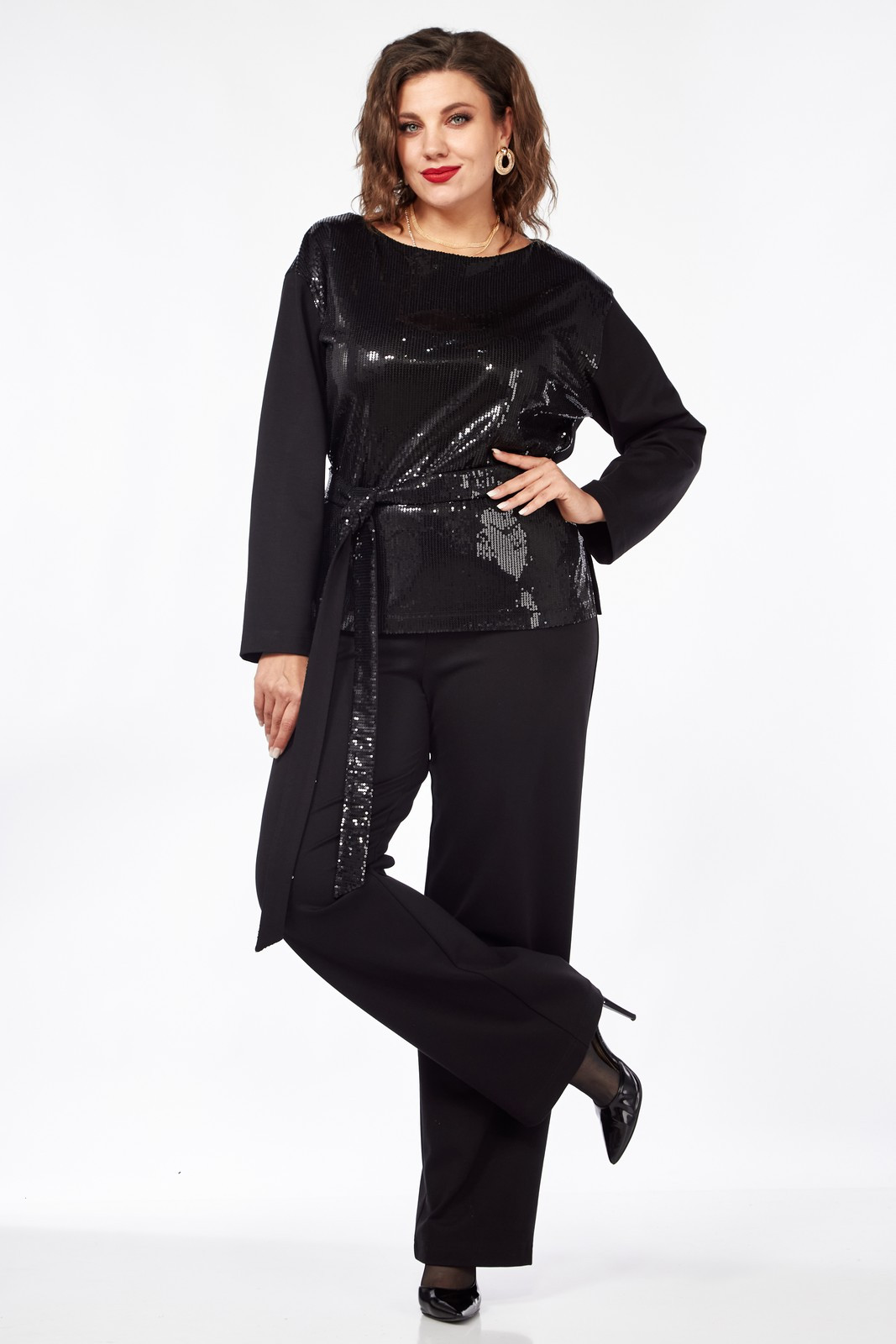 Костюм INVITE 6040 черный - фото 3