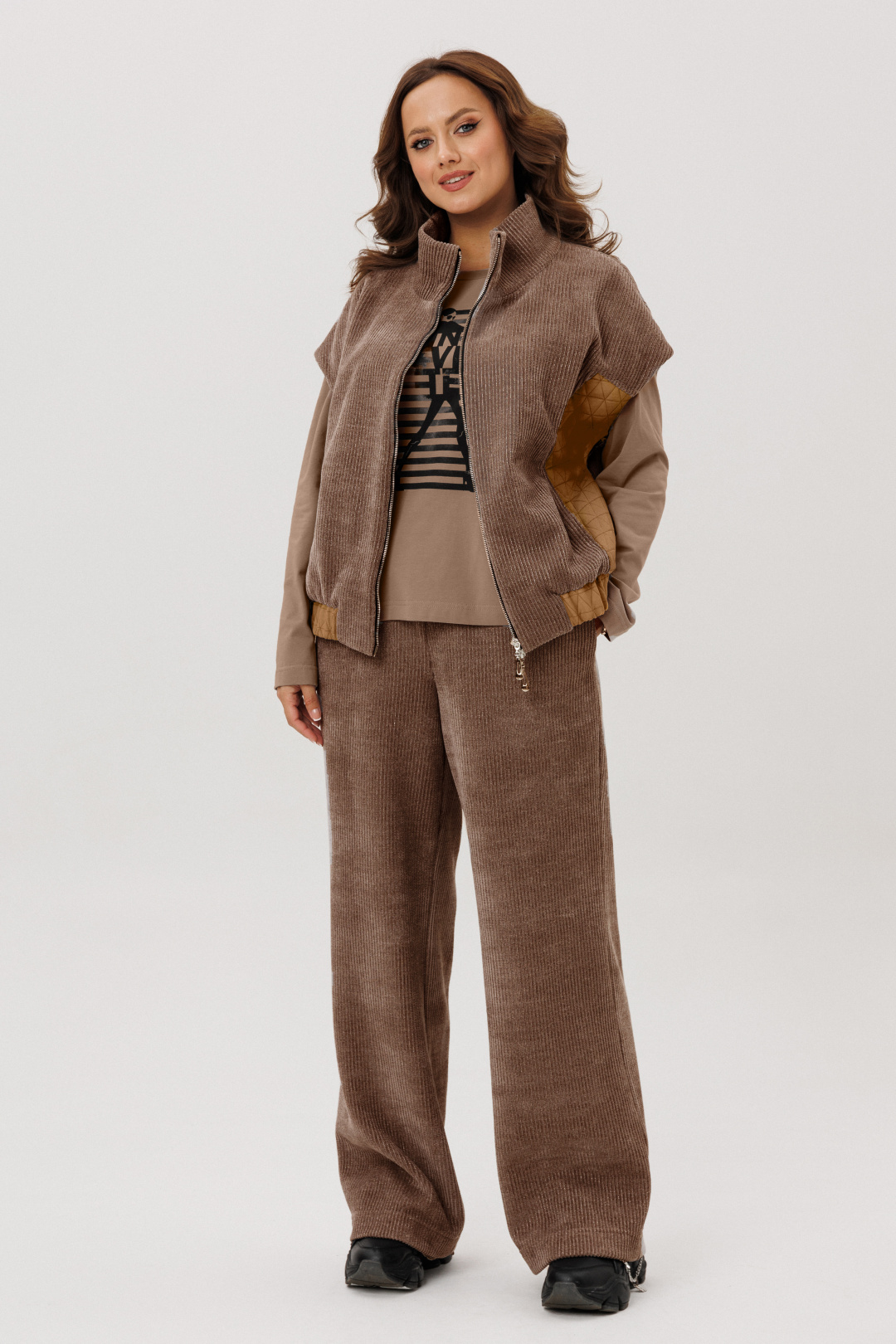 Костюм INVITE 6124 коричневый