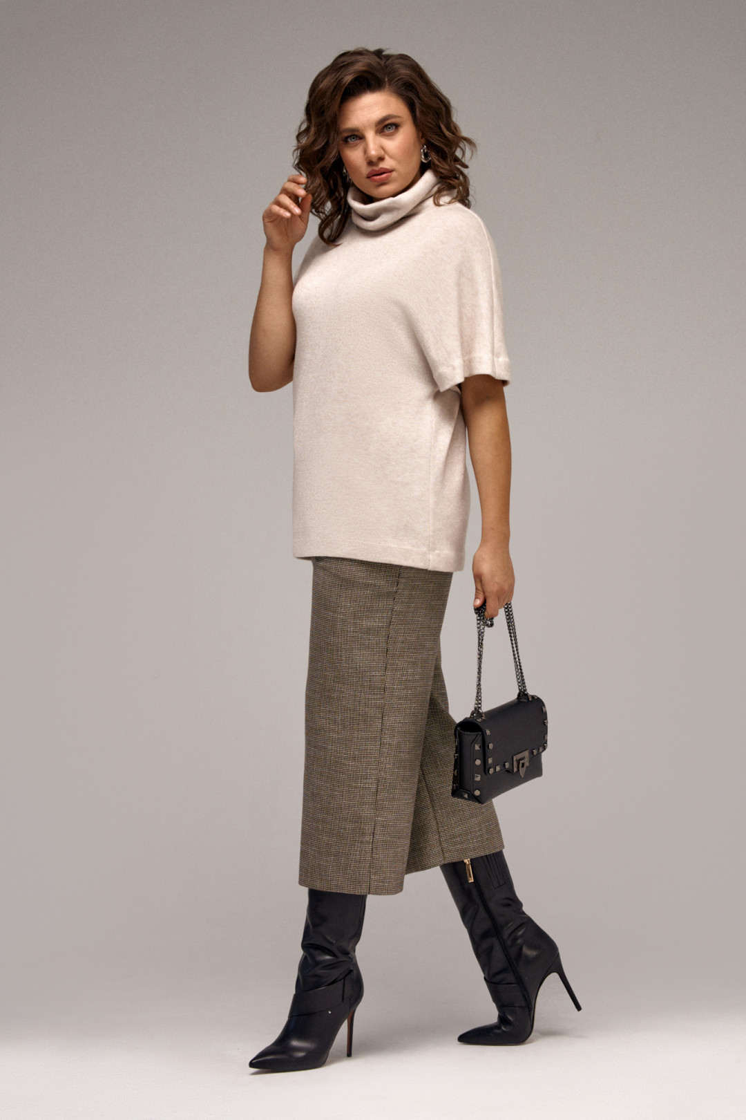 Костюм Ива 1397 коричневый - фото 2