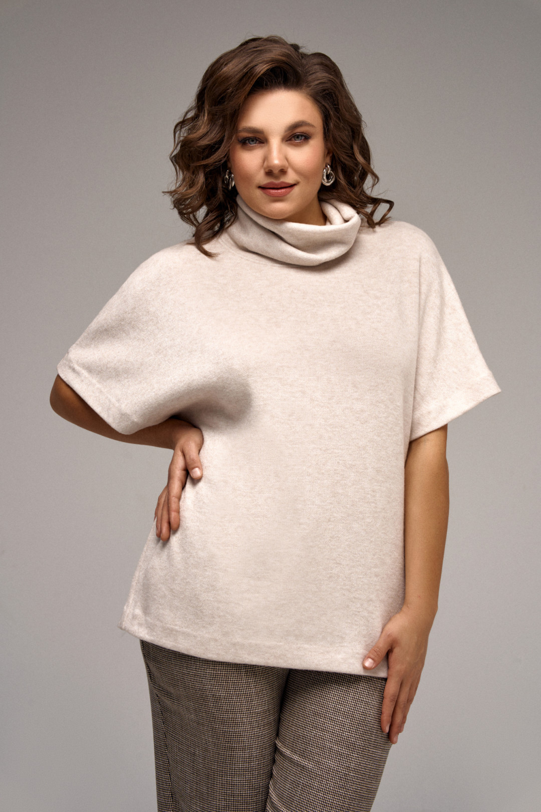 Костюм Ива 1397 коричневый - фото 3