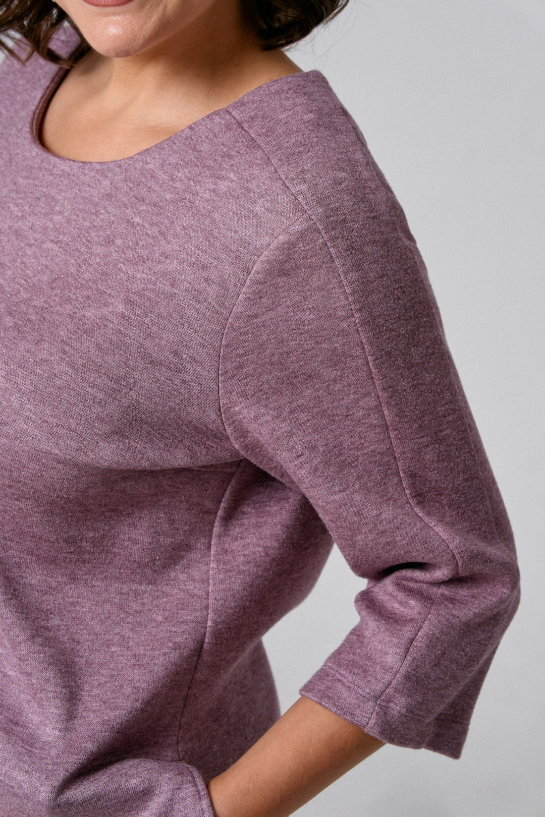 Костюм Ива 1427 баклажан - фото 2