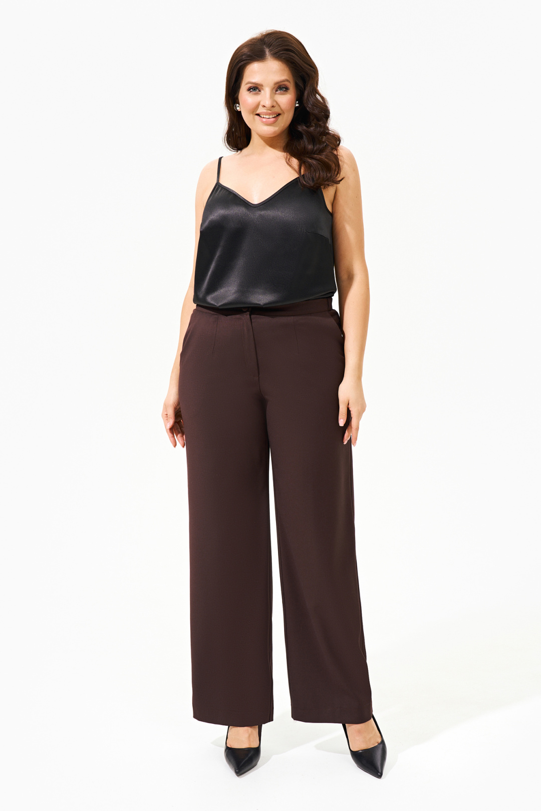 Костюм Ива 1457 шоколадный - фото 4