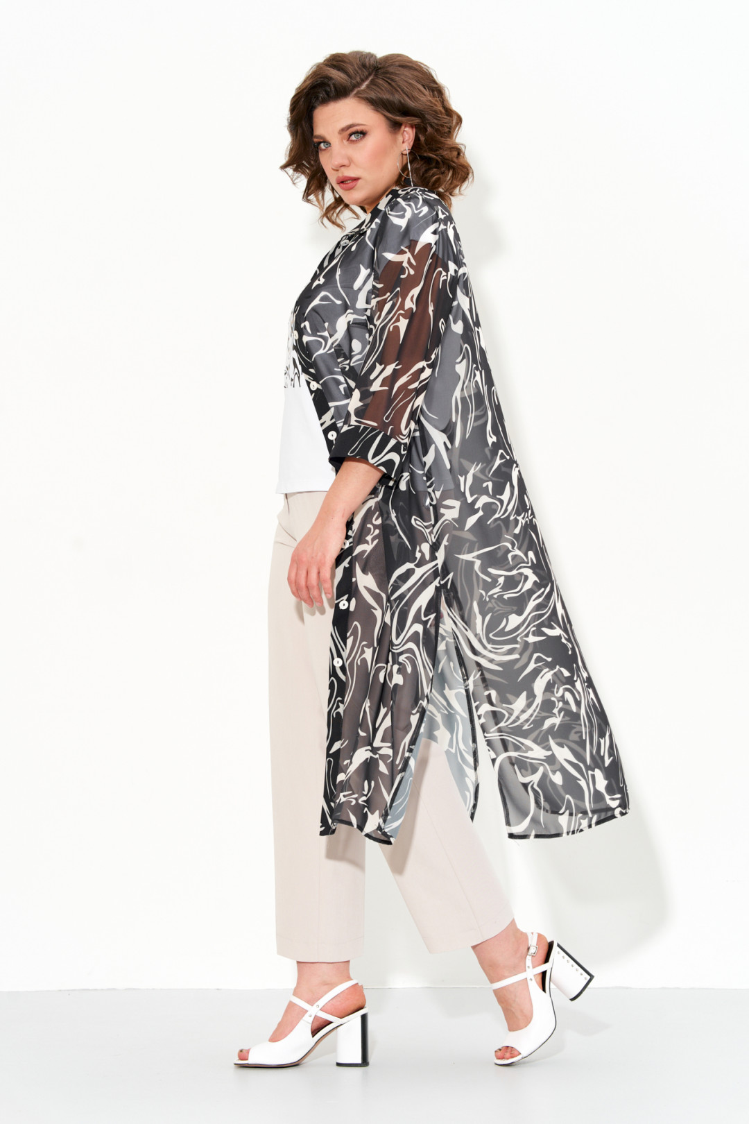 Костюм Ива 1473 черный - фото 2