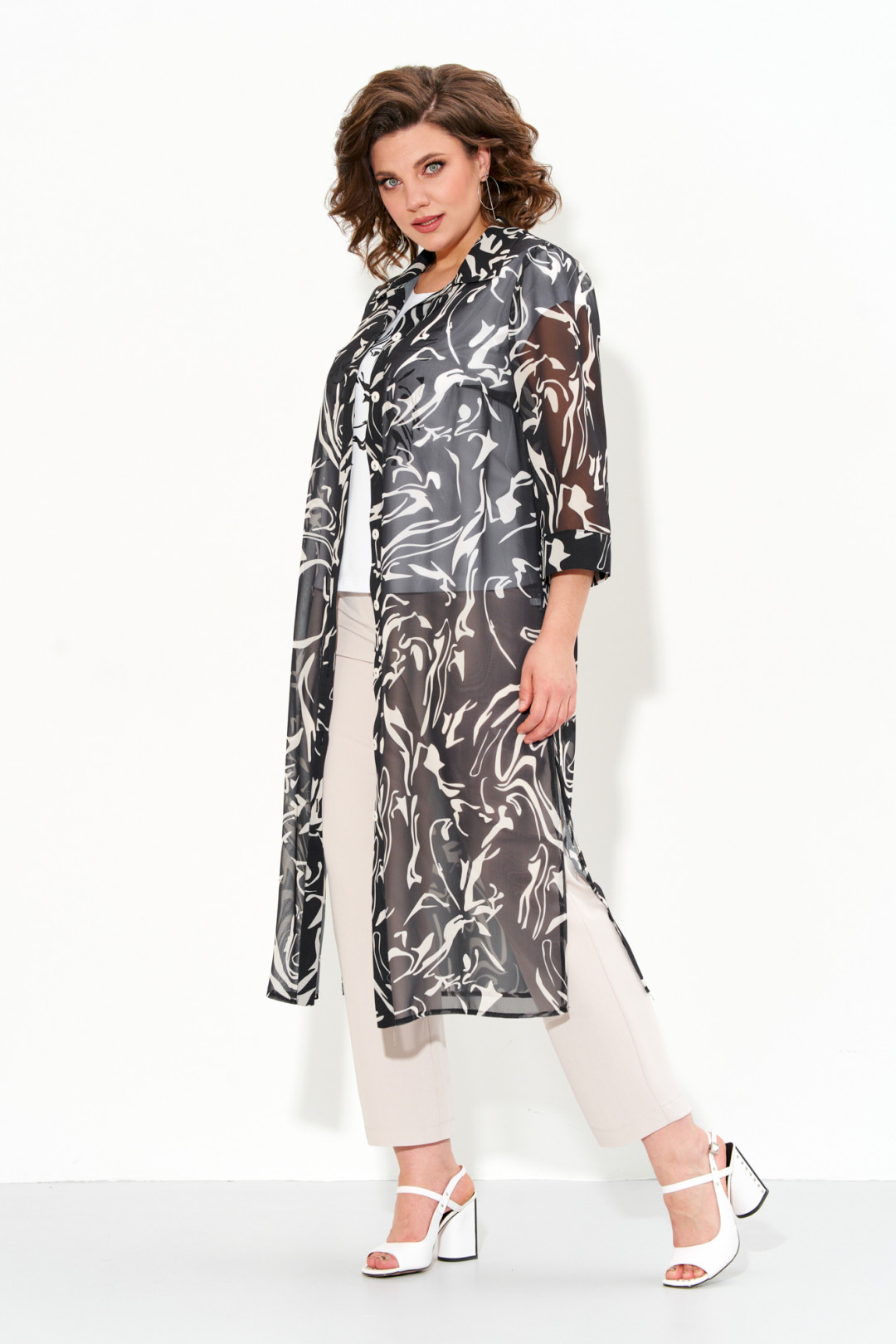 Костюм Ива 1473 черный - фото 3