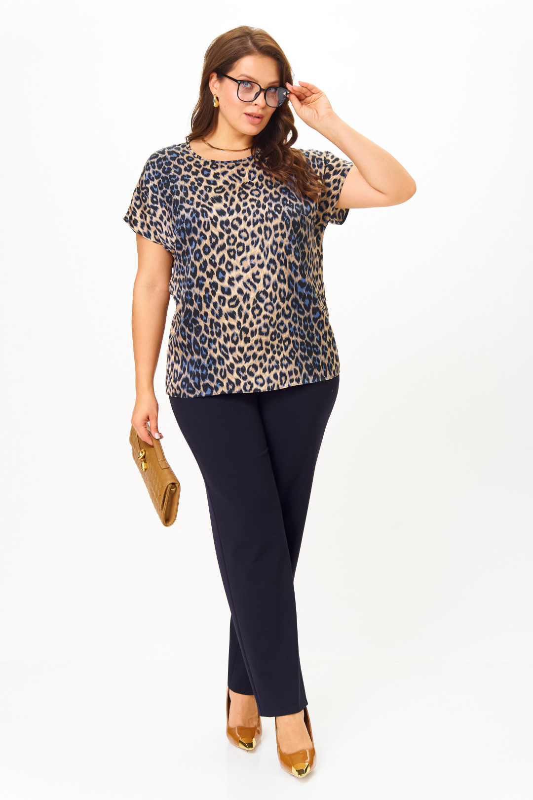 Костюм Карина Делюкс 1276 темно-синий