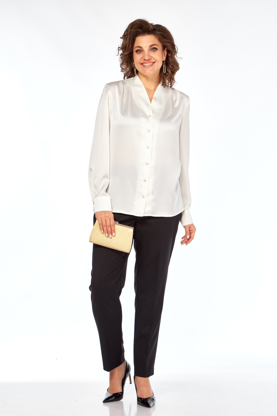 Блузка KAUHANKA 027 молочный - фото 2