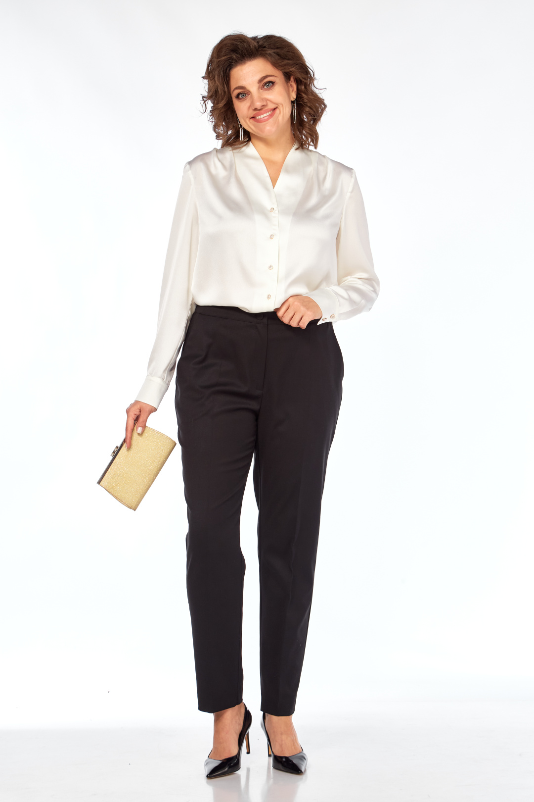 Блузка KAUHANKA 027 молочный - фото 3