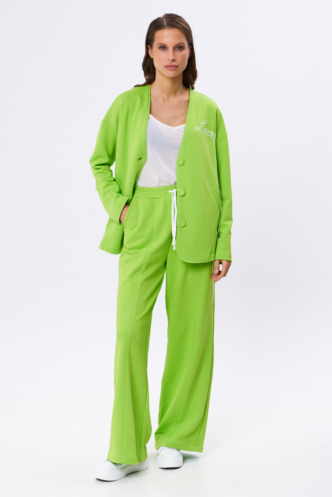 Костюм KaVari 8018.3 салатовый - фото 3