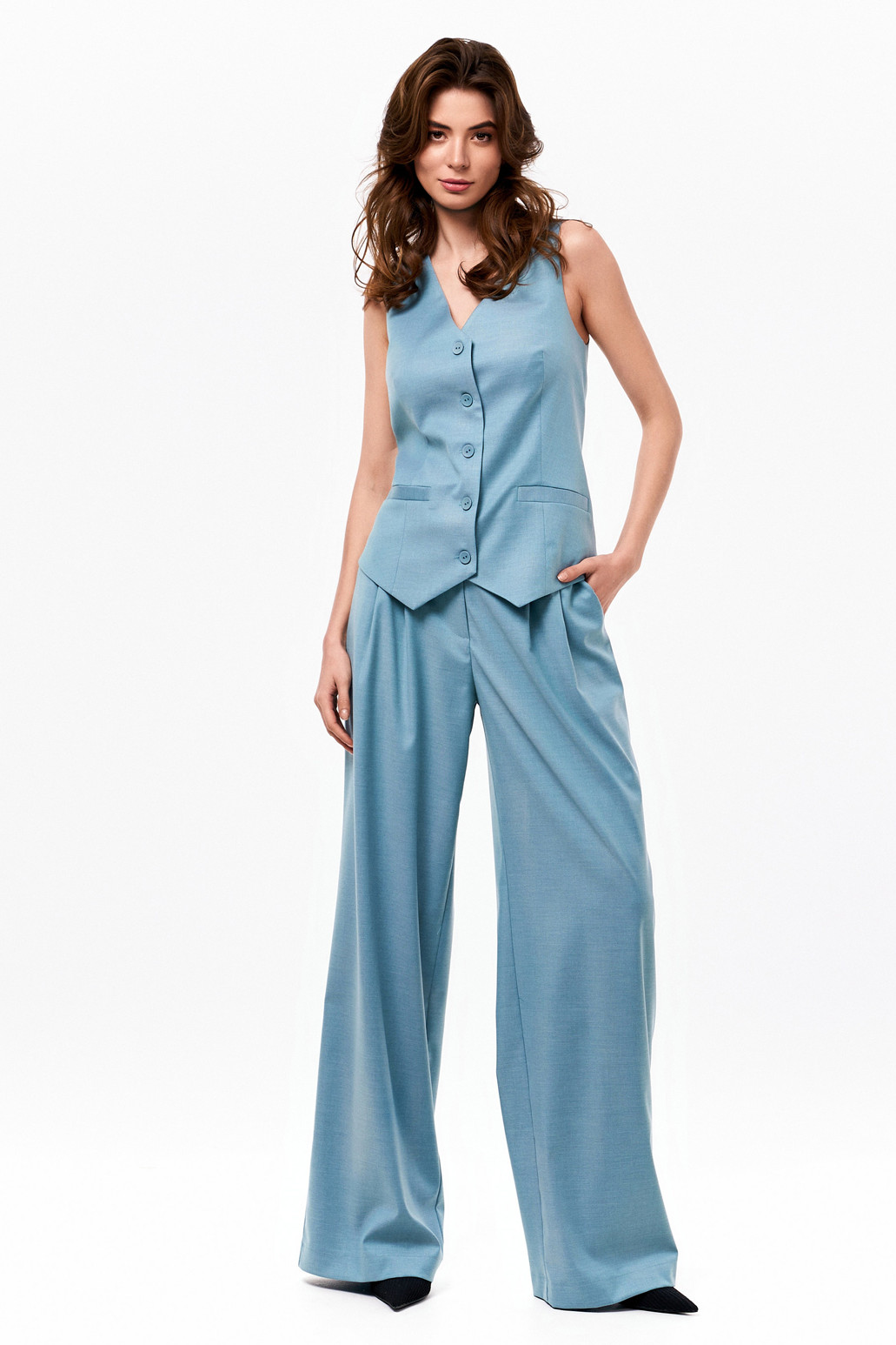 Костюм KaVari 8022.2 голубой - фото 6