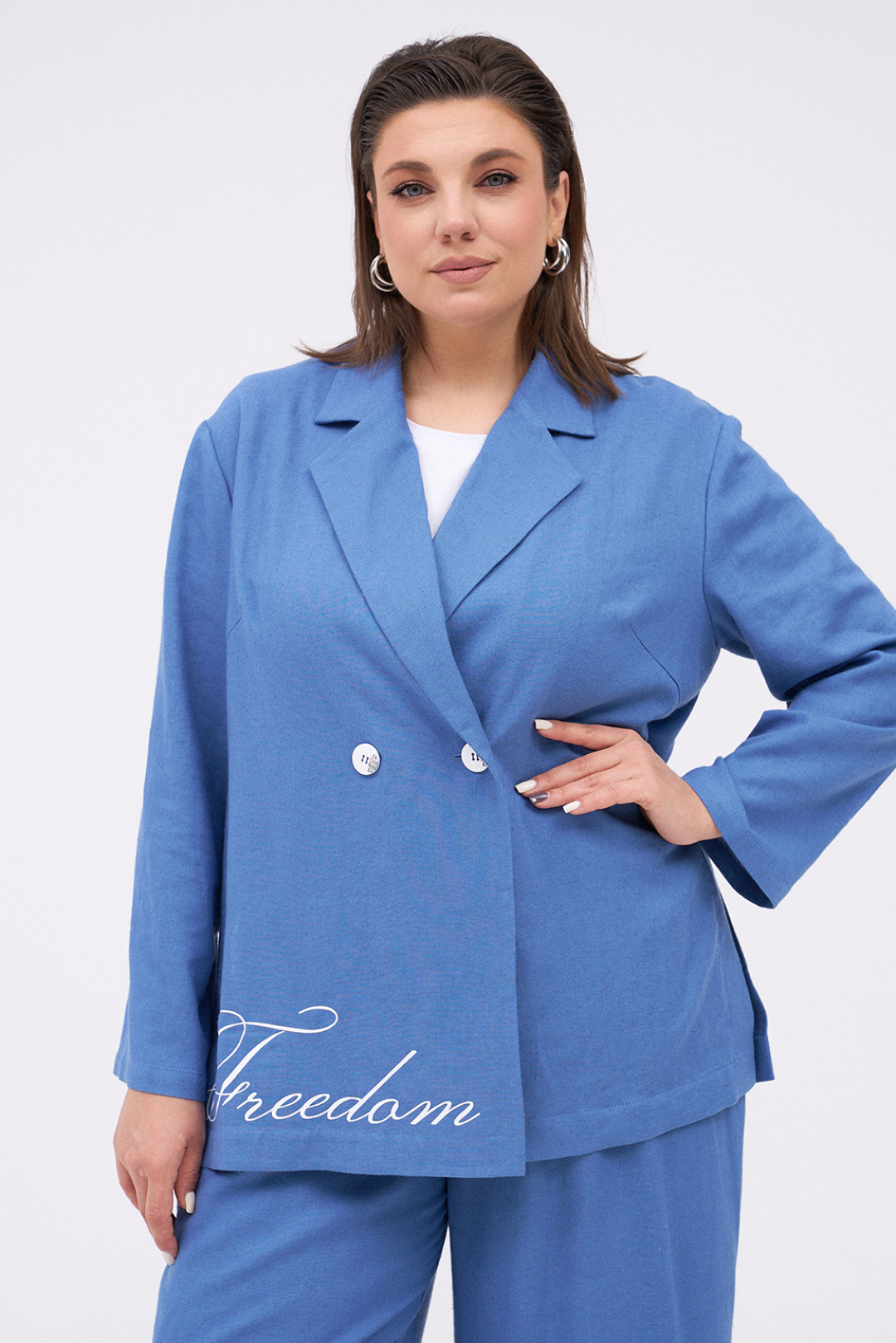 Костюм KaVari 8032.2 голубой - фото 3